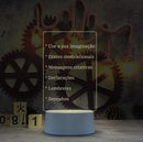 Luminária Led Criativo USB