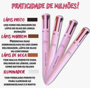Caneta Beauty Makeup 4 em 1 ® (Promo)