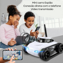 Mini Carro Espião (Controle smart + Câmera ao vivo)