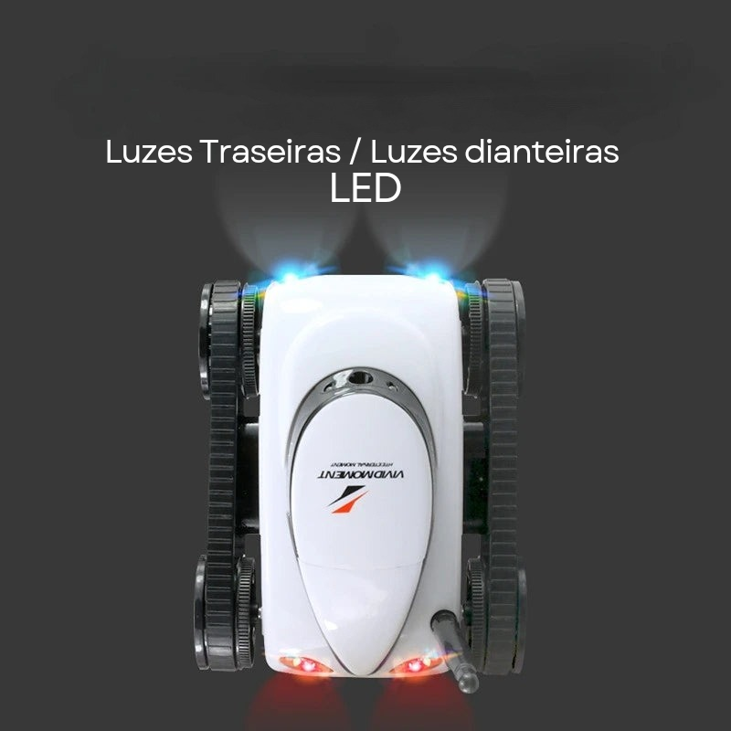Mini Carro Espião (Controle smart + Câmera ao vivo)