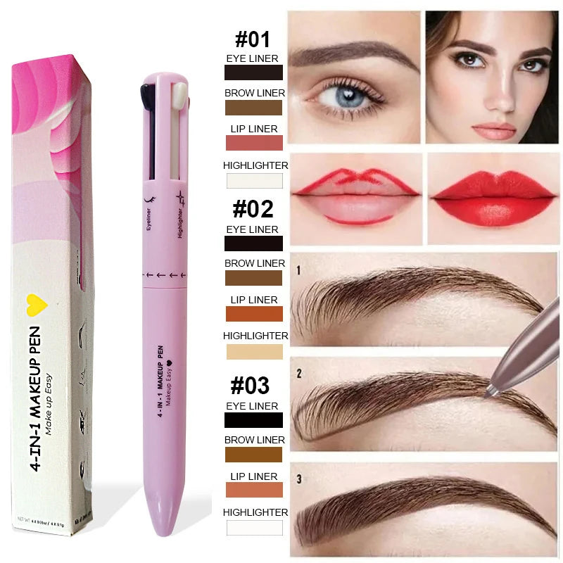 Caneta Beauty Makeup 4 em 1 ® (Promo)