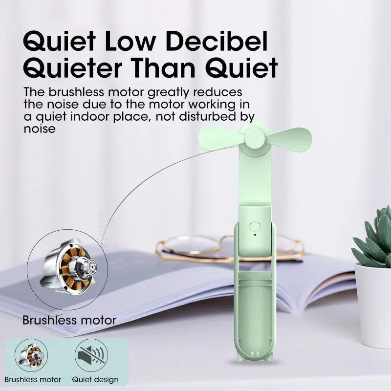 Mini Ventilador de bolso USB MaxAir (3 em 1)