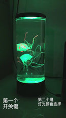 Luminária/aquário água viva USB - 5 Cores